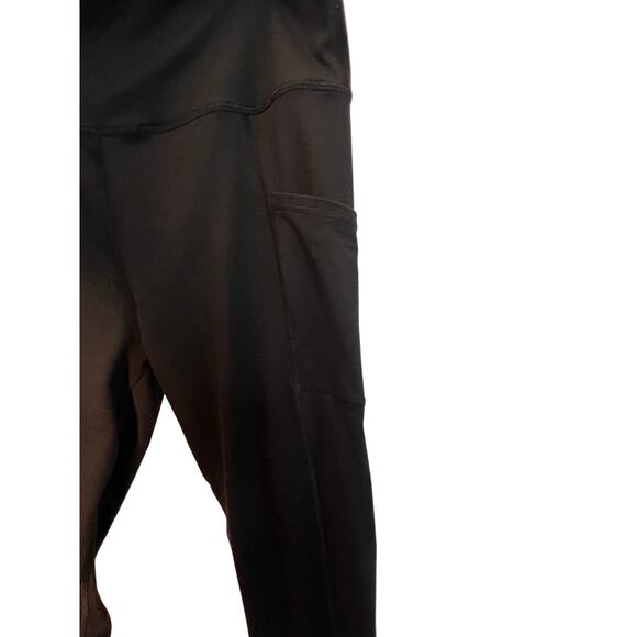 Maurice Pants Leggings Womens Size Large Short Side Pockets Color Black - Picture 3 of 4